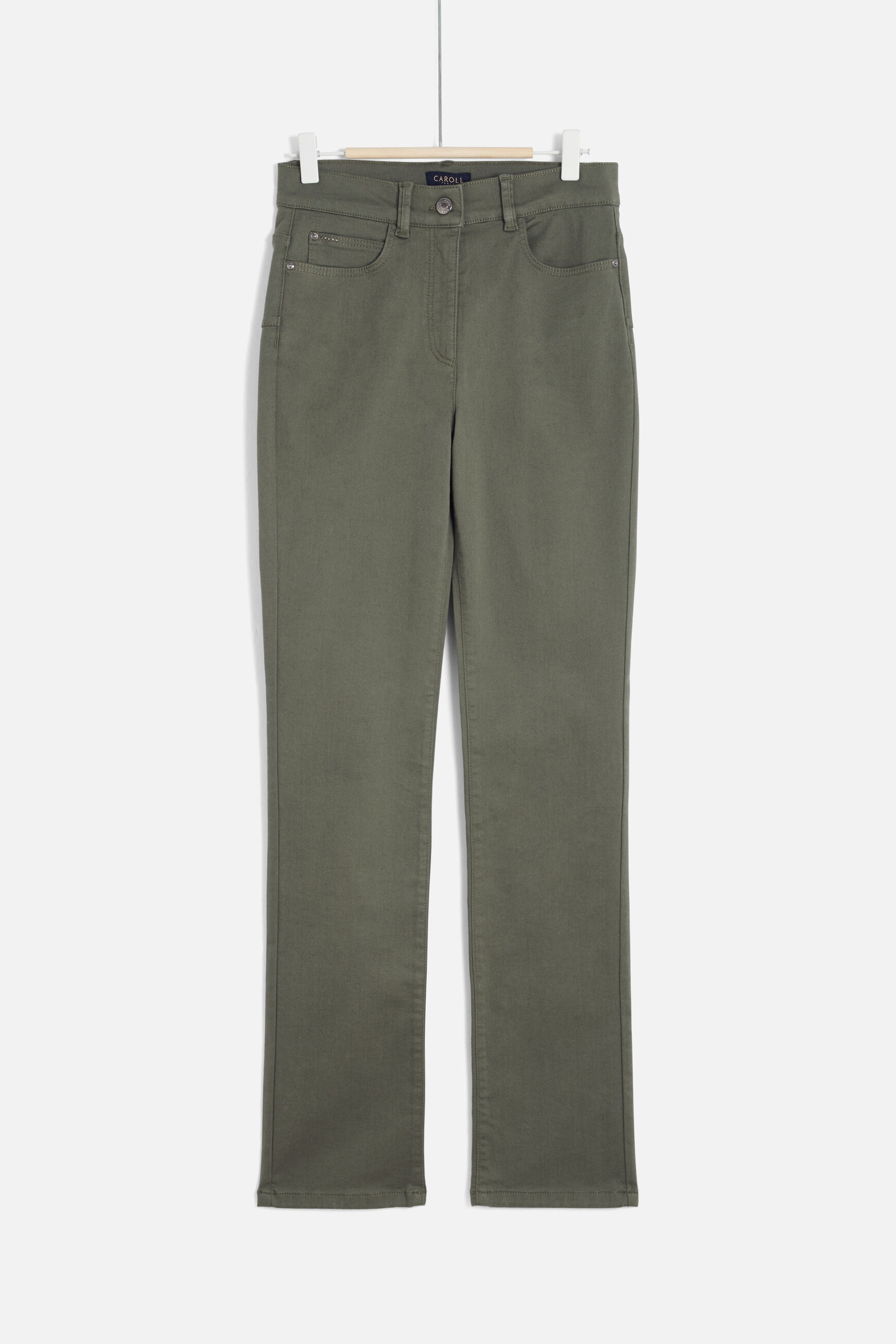 pantalon chicago vert kaki femme