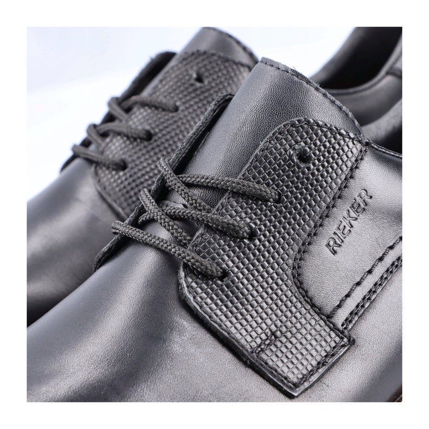 Rieker Schnürschuh mit dezentem Logoschriftzug