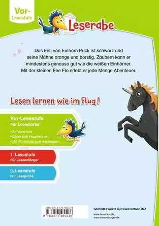 Leserabe – Vor-Lesestufe: Einhorngeschichten