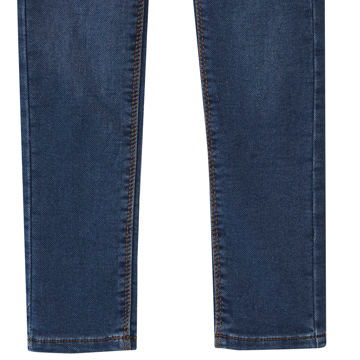 Mädchen Skinny-Jeans mit Used-Waschung