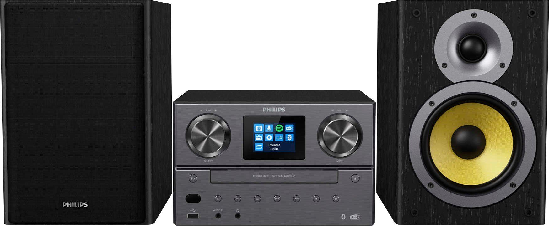 Philips TAM8905 Radio (Digitalradio (DAB), FM-Tuner, Internetradio, 100 W)