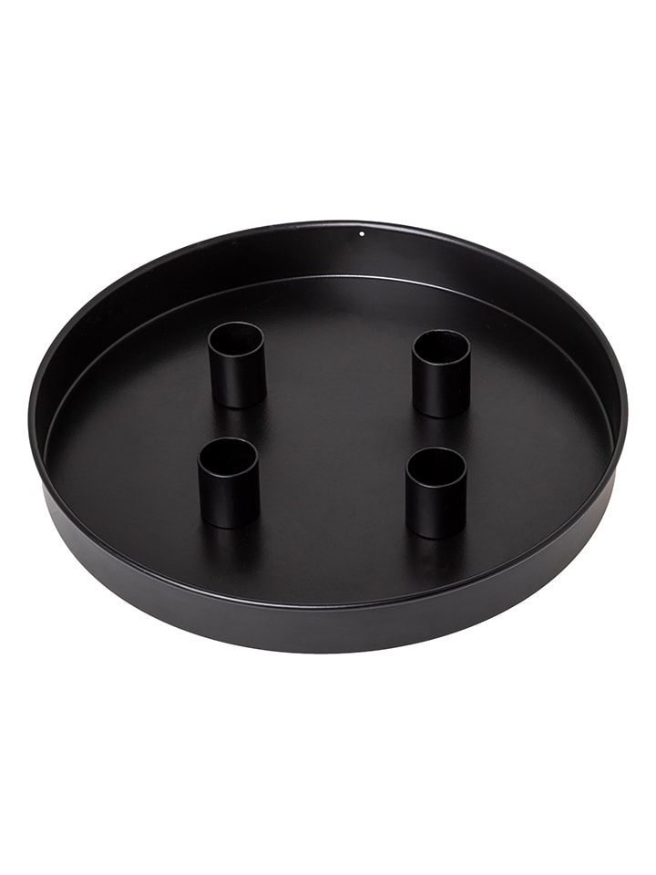 Nordheim Magnetischer Kerzenhalter in Schwarz - Ø 25 cm günstig kaufen onesize