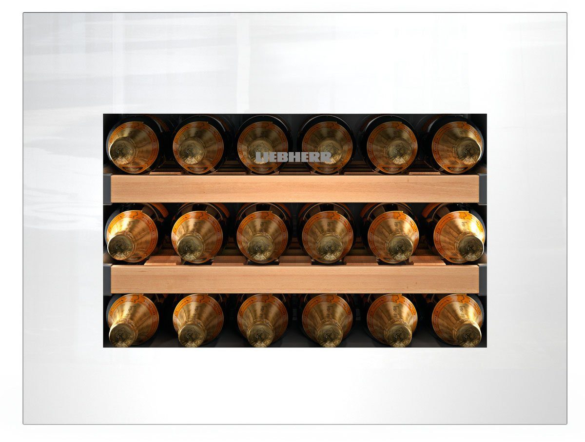 Liebherr Einbauweinkühlschrank WKEgw 582 GrandCru, für 18 Standardflaschen á 0,75l,FreshAir-Aktivkohlefilter, Kindersicherung