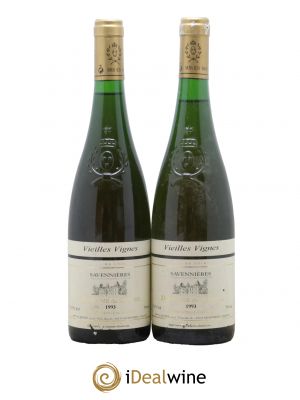 Savennières Vieilles Vignes Domaine du Closel 1993 - Lot de 2 Bouteilles