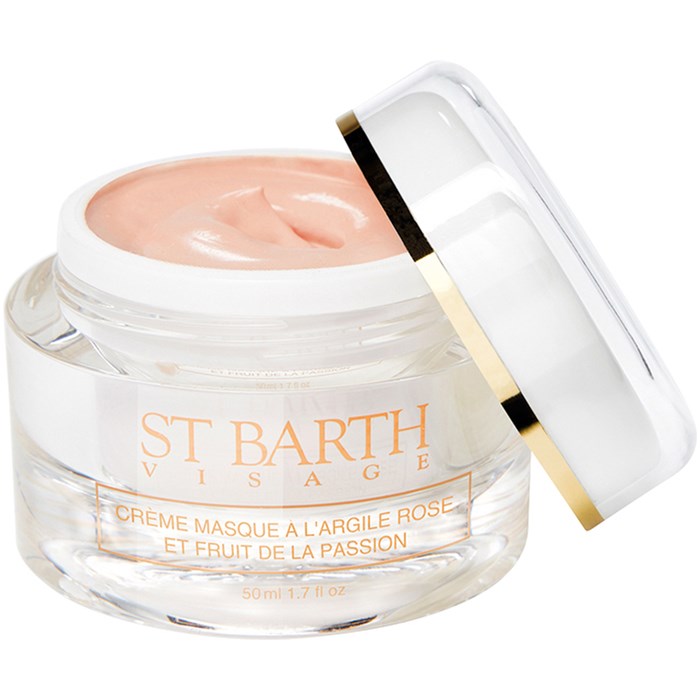 Creme Maske Rosa Tonerde und Passionsfrucht