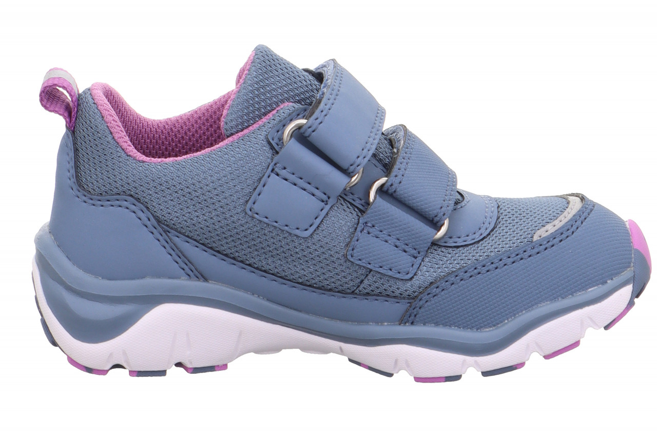 SPORT5 - Blau/Rosa Sneaker low mit Klettverschluss
