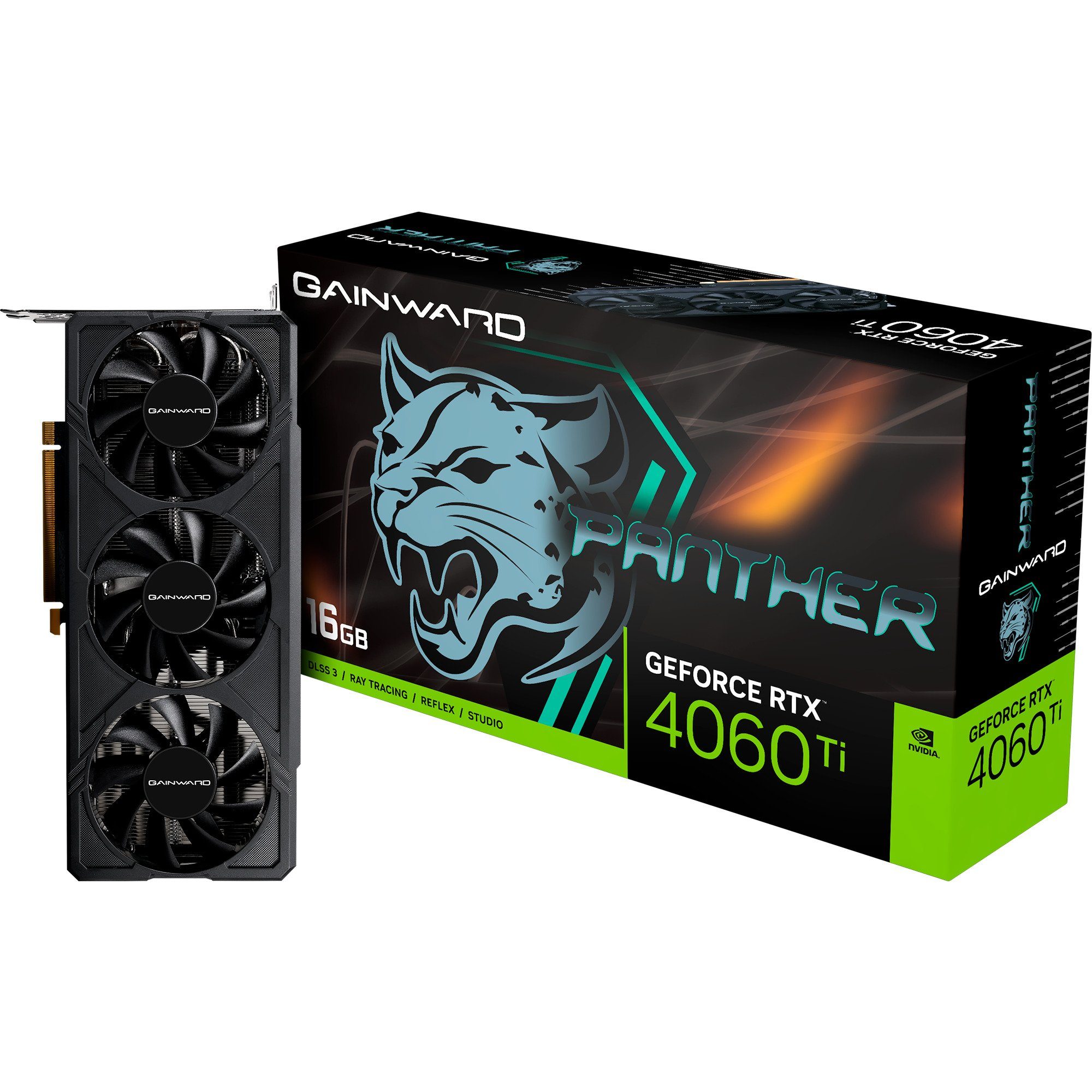 Gainward Gainward Gainward GeForce RTX 4060 Ti 16GB Grafikkarte (16 GB)