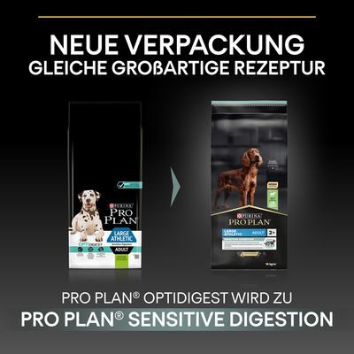 PURINA PRO PLAN Large Adult Athletic Lamm & Reis Sensitive Digestion