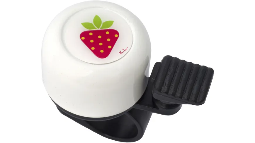 Klingeling Mini-Fahrradklingel Ping Bell Strawberry