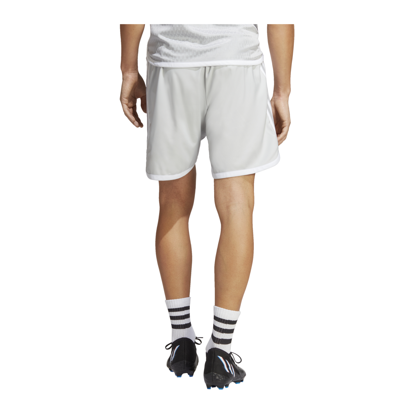 adidas Tiro 23 Competition Match Short Grau Weiss