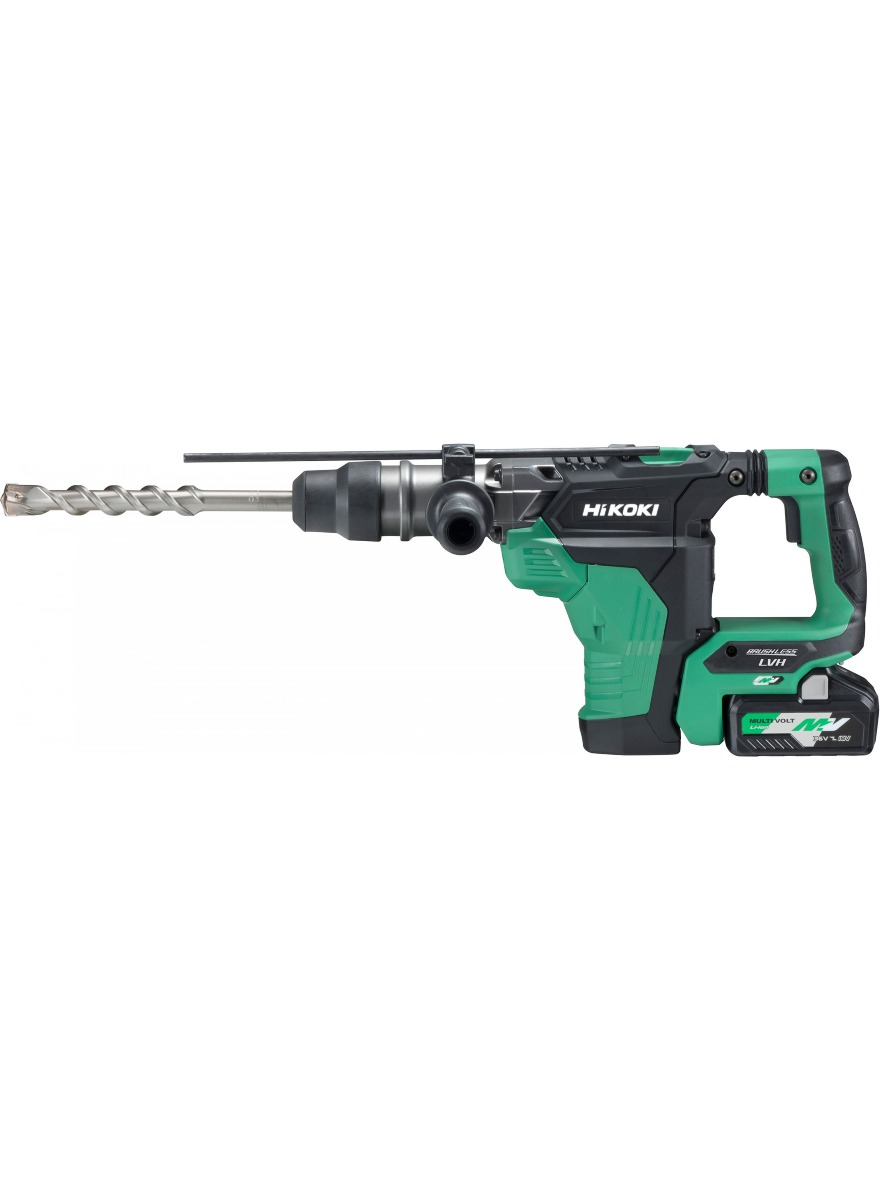 Martillo perforador inalámbrico multivoltaje HiKOKI DH36DMAWAZ SDS-Max 36V 4.0Ah Li-Ion