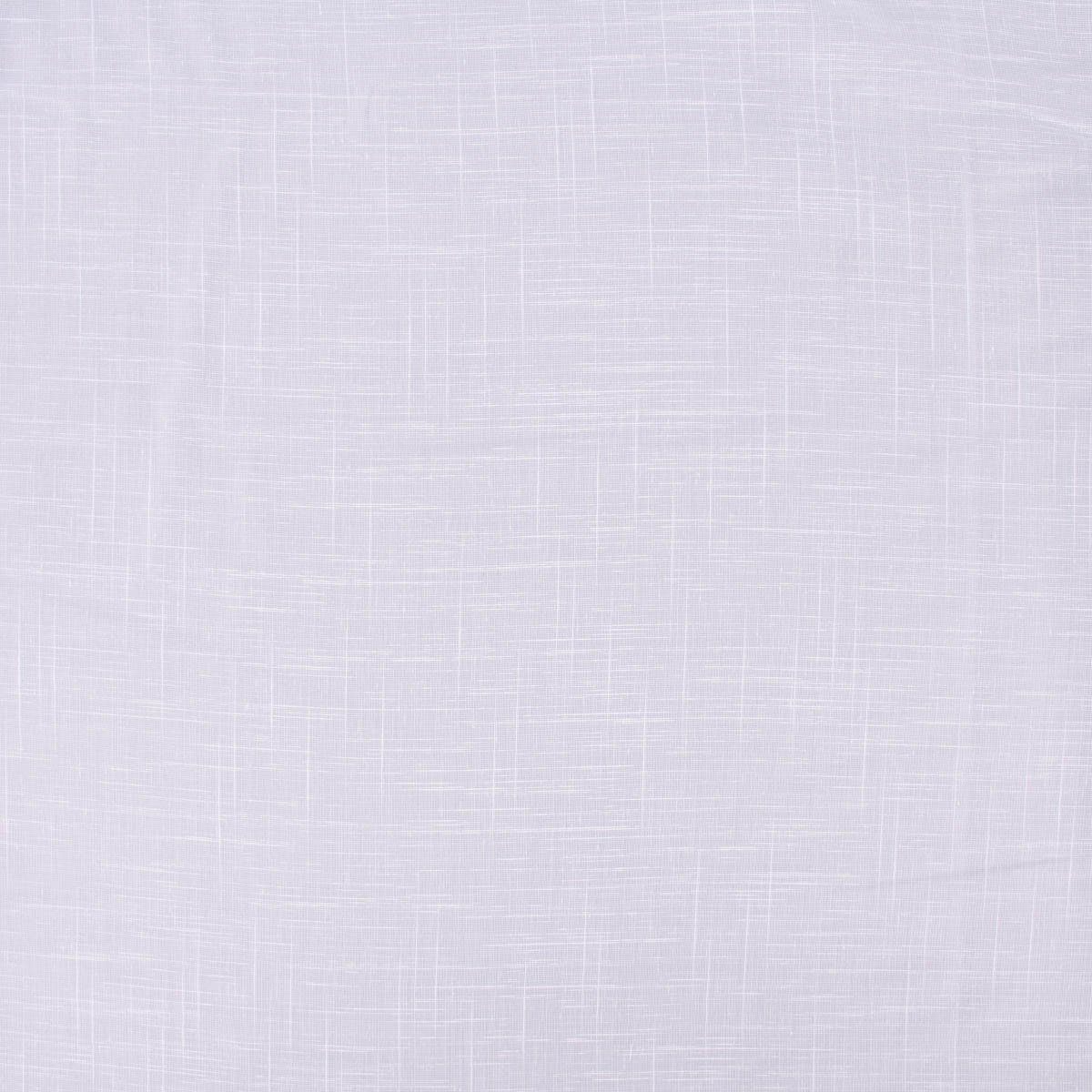 Meterware Gardinenstoff Gardinenstores zarte Leinenstruktur weiß Meterware 260cm, SCHÖNER LEBEN., leicht perforiert, Kunstfaser, mit Bleiband, pflegeleicht, überbreit