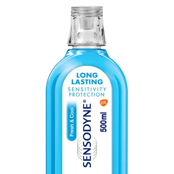 Apă de gură Sensodyne Fresh & Cool pentru dinți sensibili 500 ml