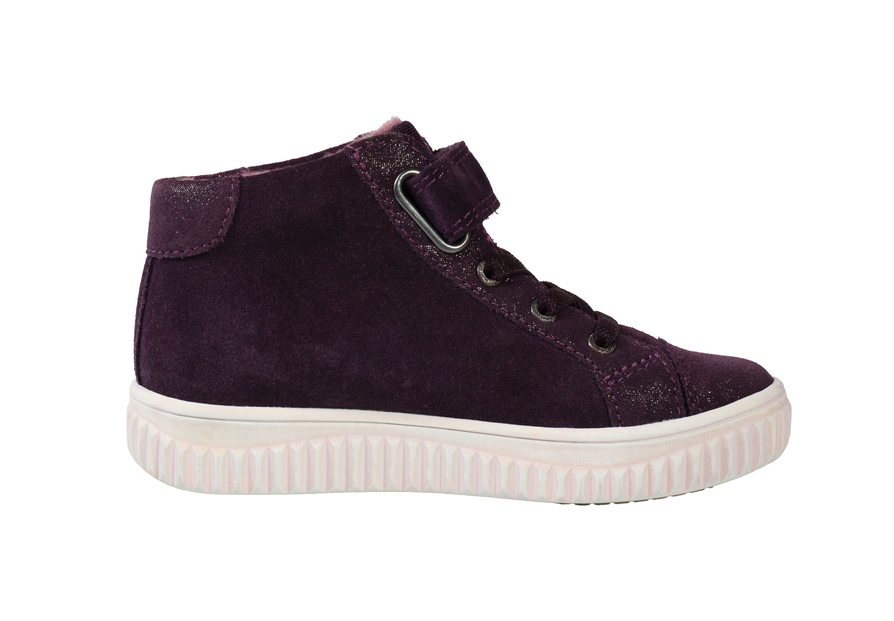 Lurchi Sneaker Yubi-TEX - blackberry