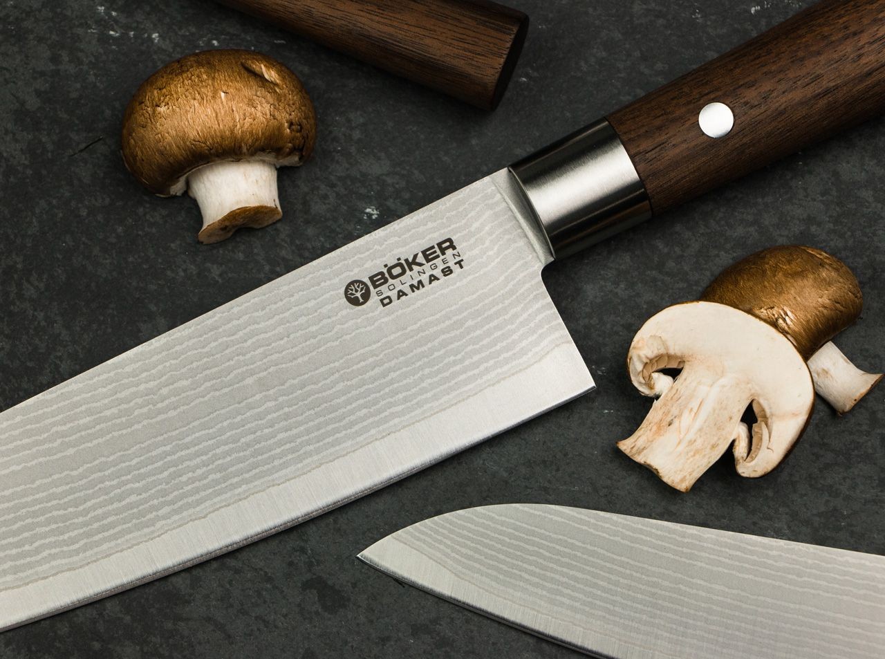 Damast Walnuss Santoku