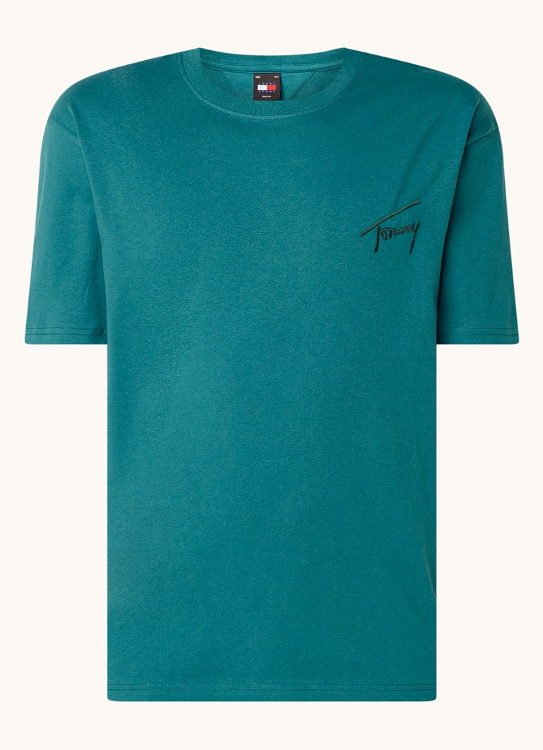 Tricou Tommy Hilfiger cu logo brodat