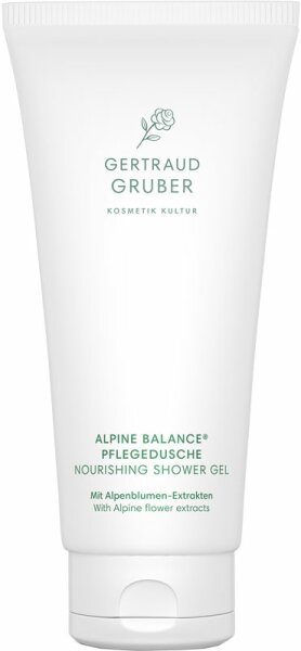 Gertraud Gruber Alpine Balance Pflegedusche Duschgel