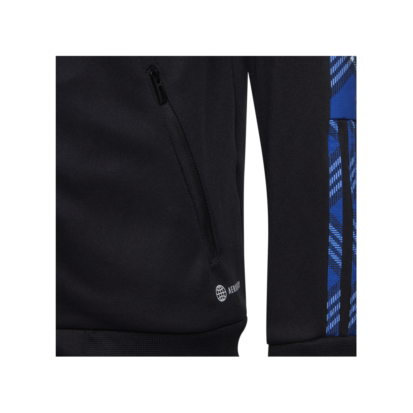 adidas Tiro Trainingsjacke Kids Schwarz Blau