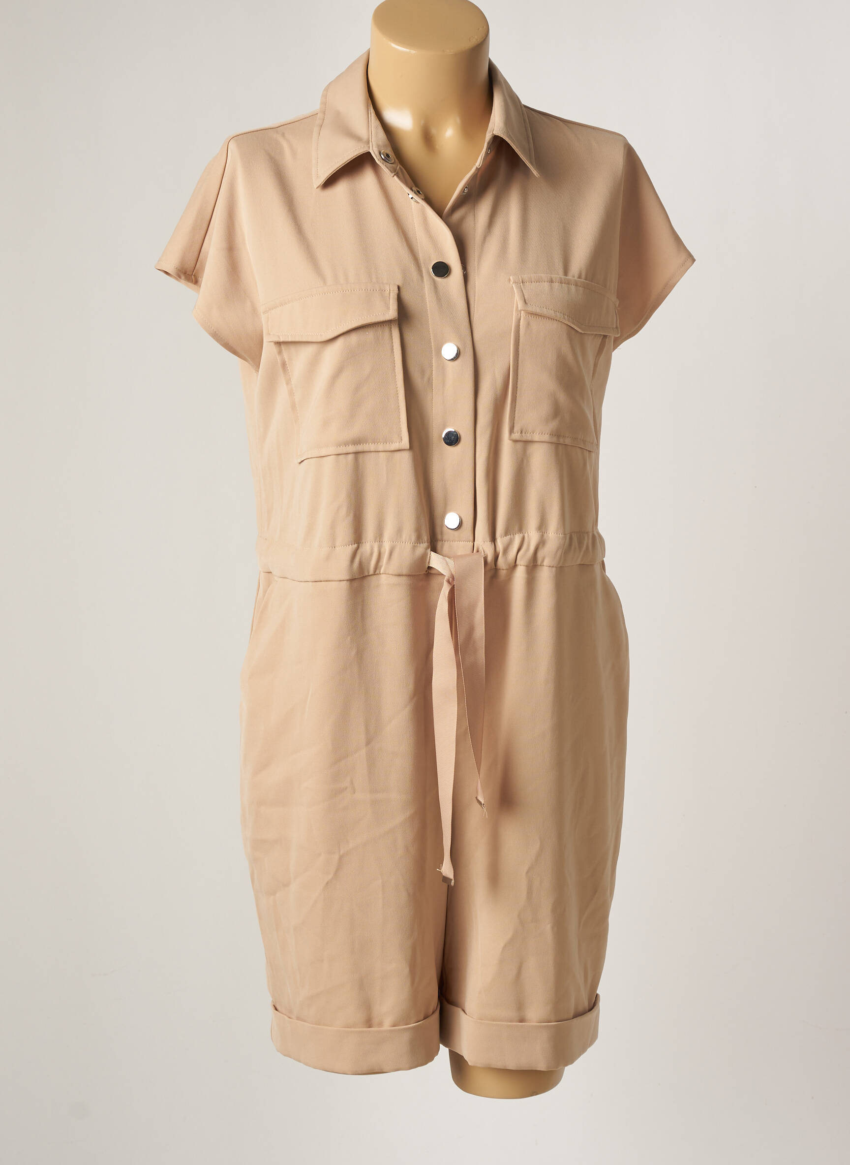 Vero Moda Combi Shorts Femme couleur beige