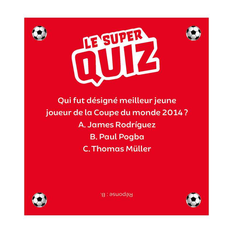 Le Super Quiz joueurs de foot - Larousse Jeunesse