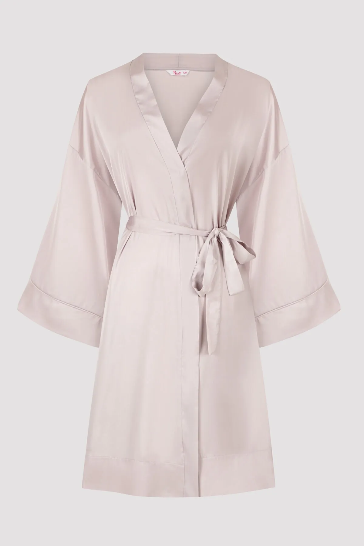 Penti  Morgenmantel aus Satin in Violett