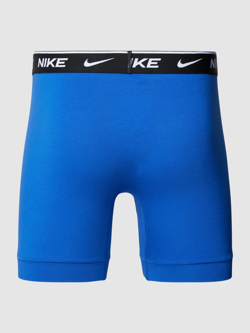 Trunks mit elastischem Logo-Bund in blau