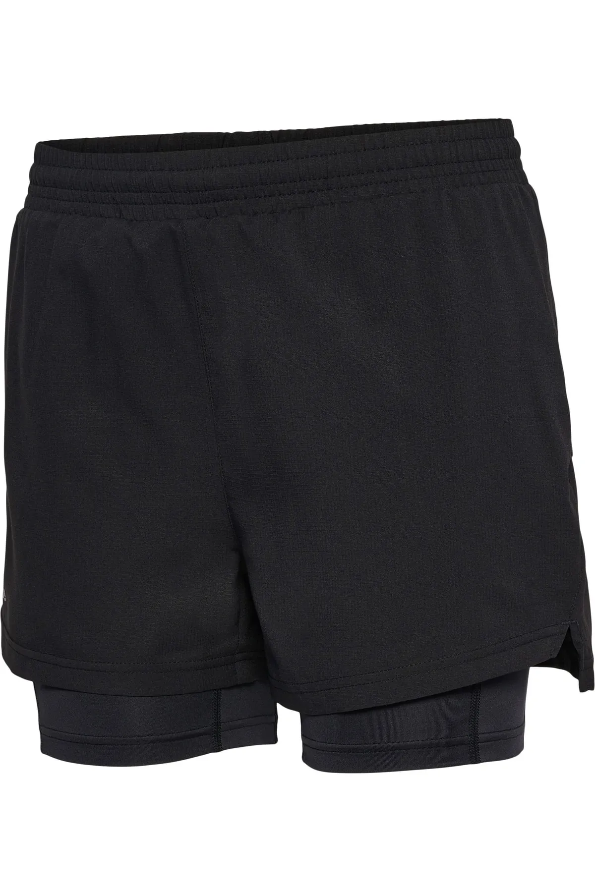 NEWLİNE  Kurze Sporthose - Schwarz - Mittlerer Bund