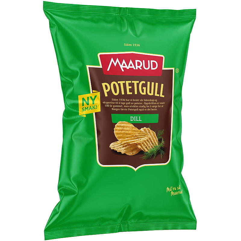 Maarud Potetgull 200 g Dill Maarud