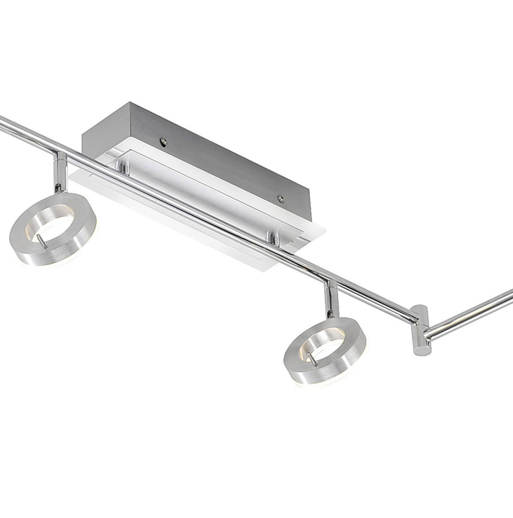 Deckenleuchte Sileda aluminium matt