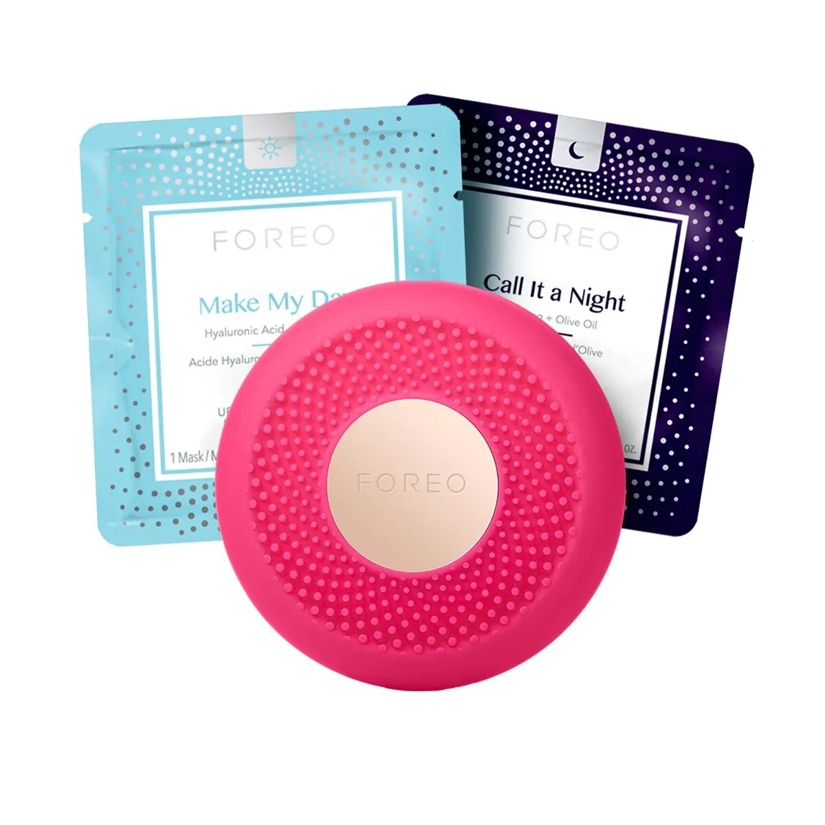 Foreo Ufo Mini uređaj za maske od platna, boja fuksije
