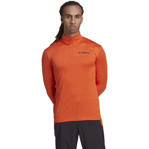 HERREN SHIRT MT HALF ZI LS