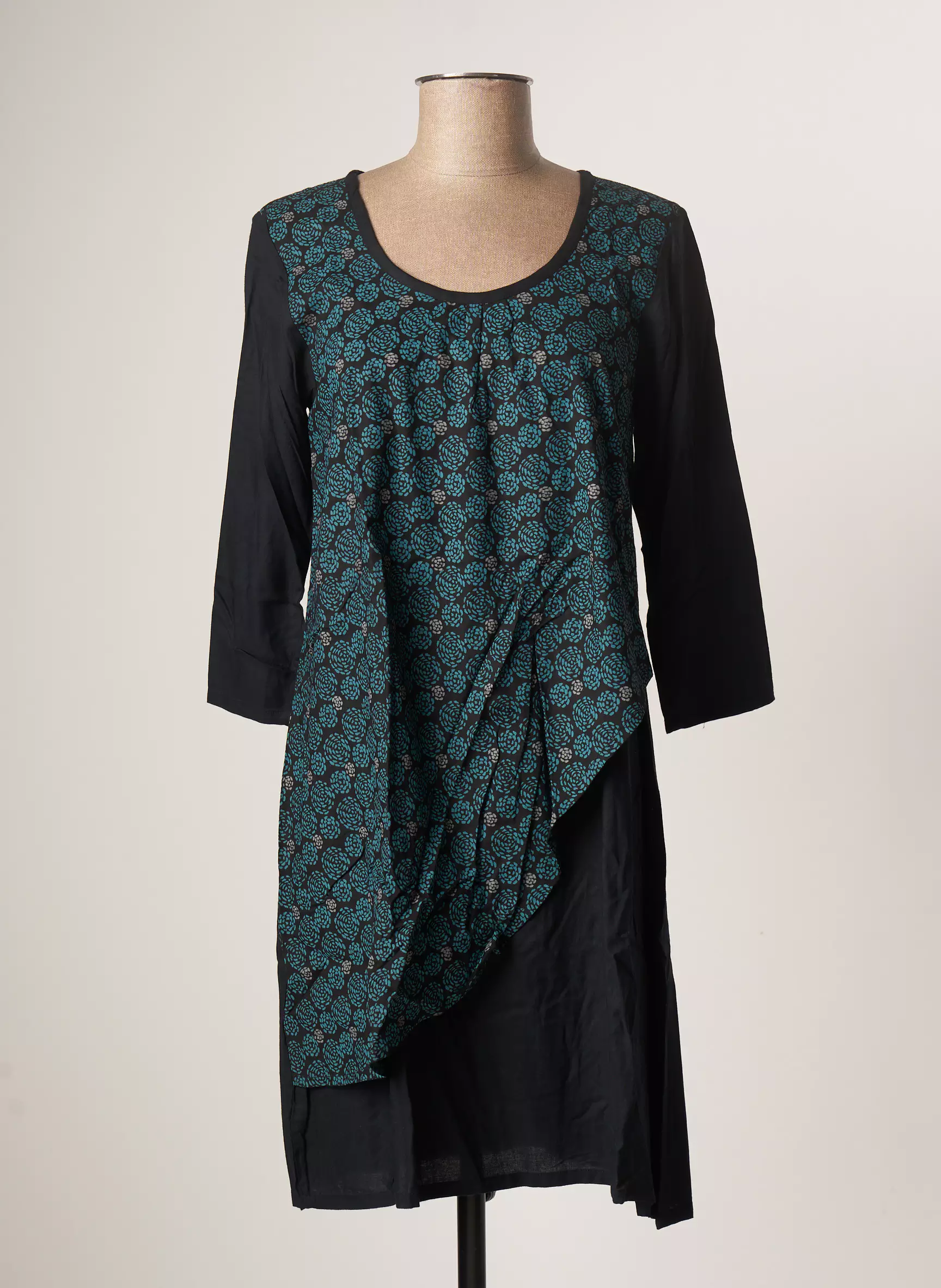 Bamboo S Robes Mi Longues Femme couleur bleu