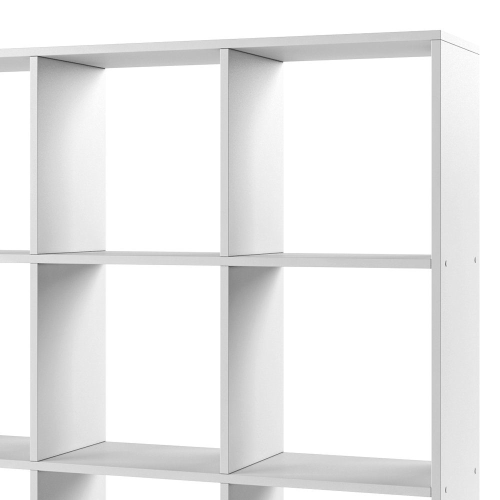 Vicco Raumteiler Würfelregal Standregal KARREE 16 Fächer Weiß