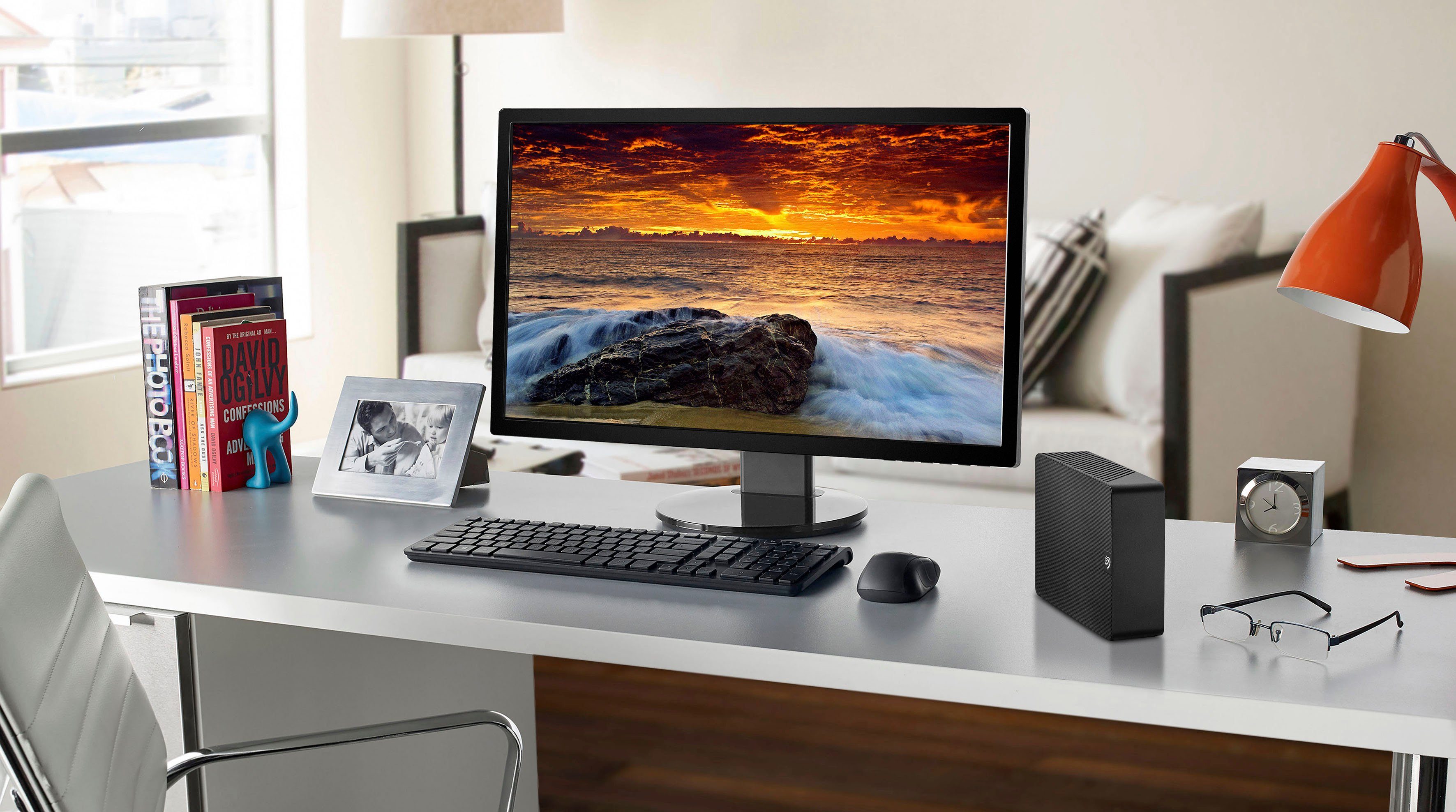 Seagate Expansion Desktop externe HDD-Festplatte (8 TB) 3,5