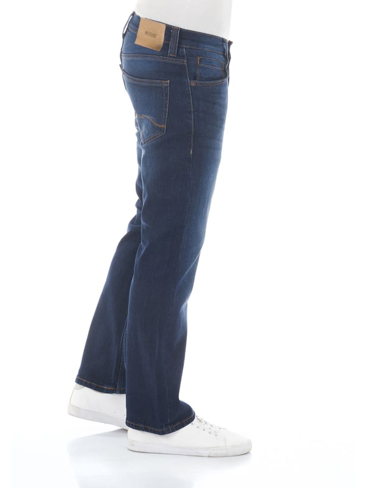 Mustang Jeans Oregon Bootcut bootcut in Blau günstig kaufen