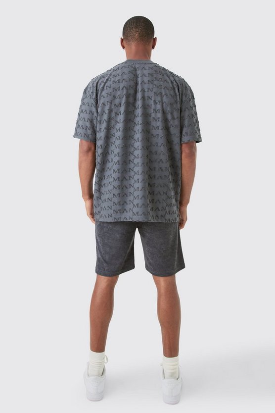 Lockere Frottee Homme Shorts