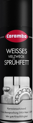 Caramba Sprühfett weiß 500 ml - ATU