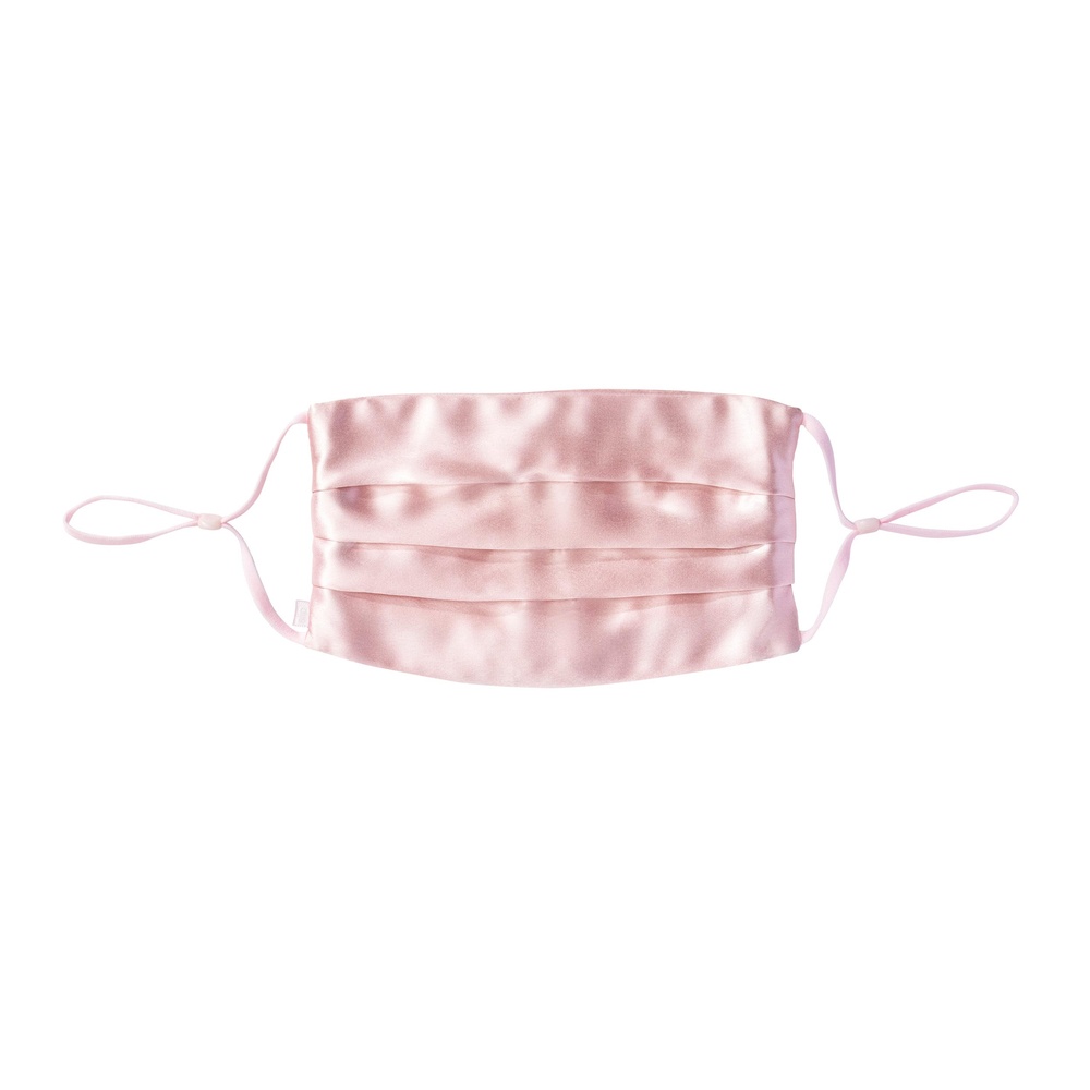 slip protection faciale pure soie slip - rose protections faciales