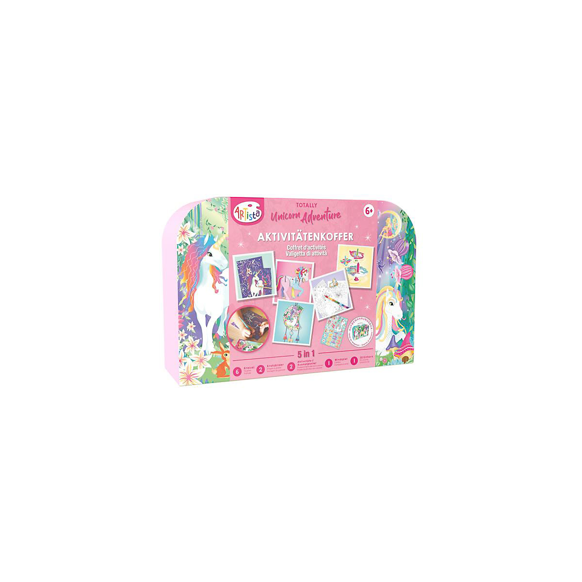 Aktivitätenkoffer Einhorn 5in1