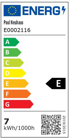 Paul Neuhaus LED Wandleuchte, 1x LED-Board/6,00Watt, 3000 Kelvin, Holz-natur
