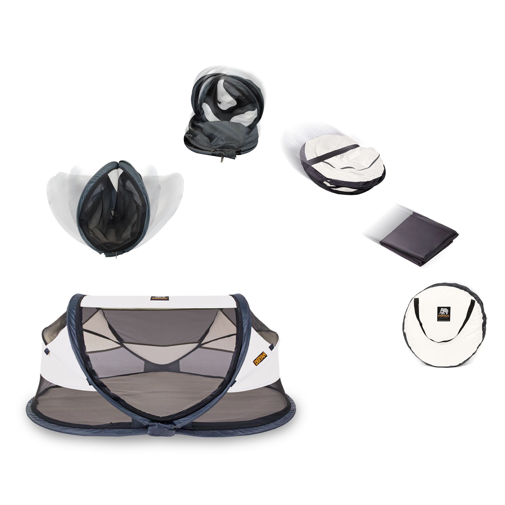 Deryan Baby Luxe Crème Campingbett