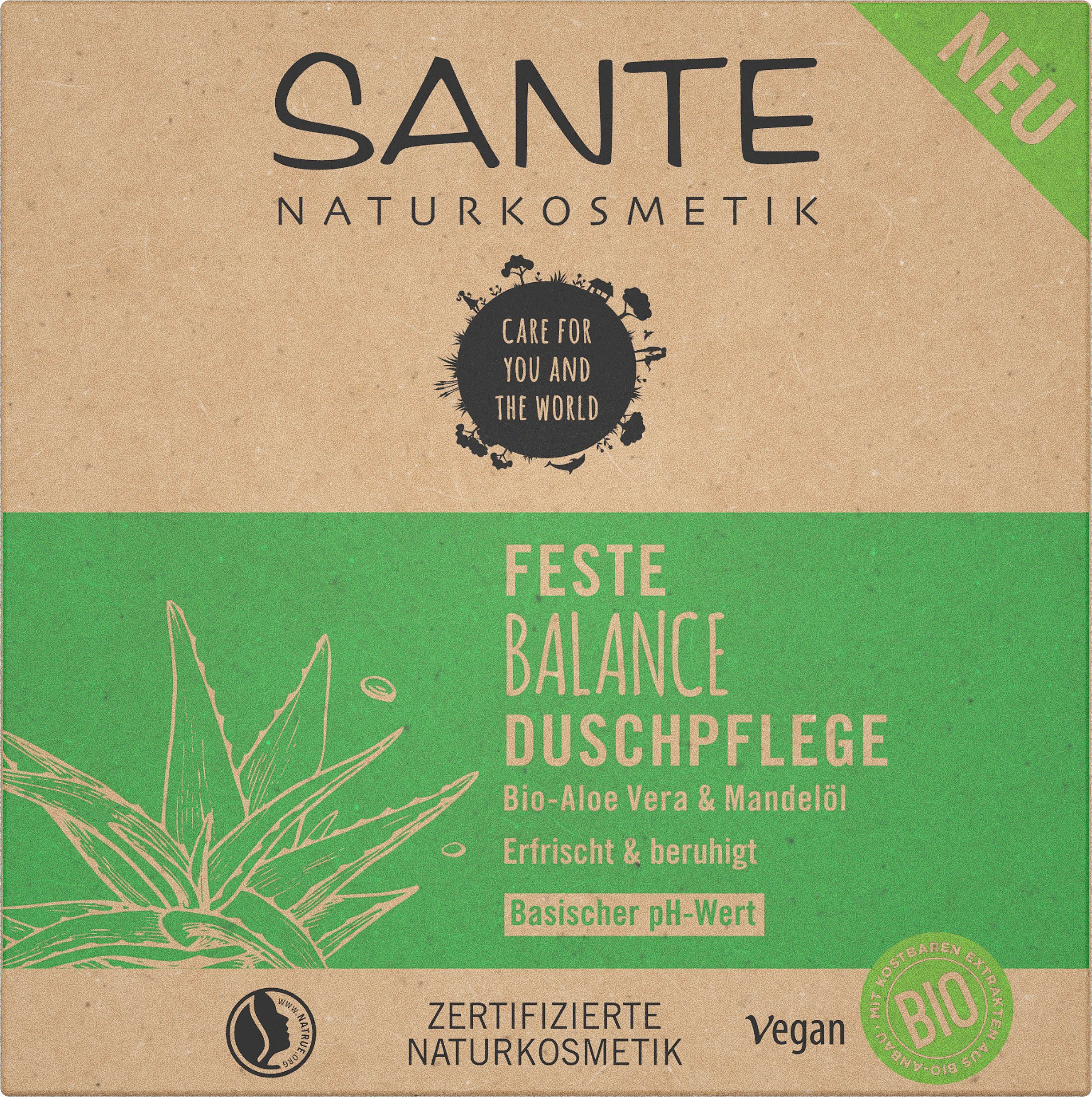 SANTE Feste Duschseife Feste Balance Duschpflege