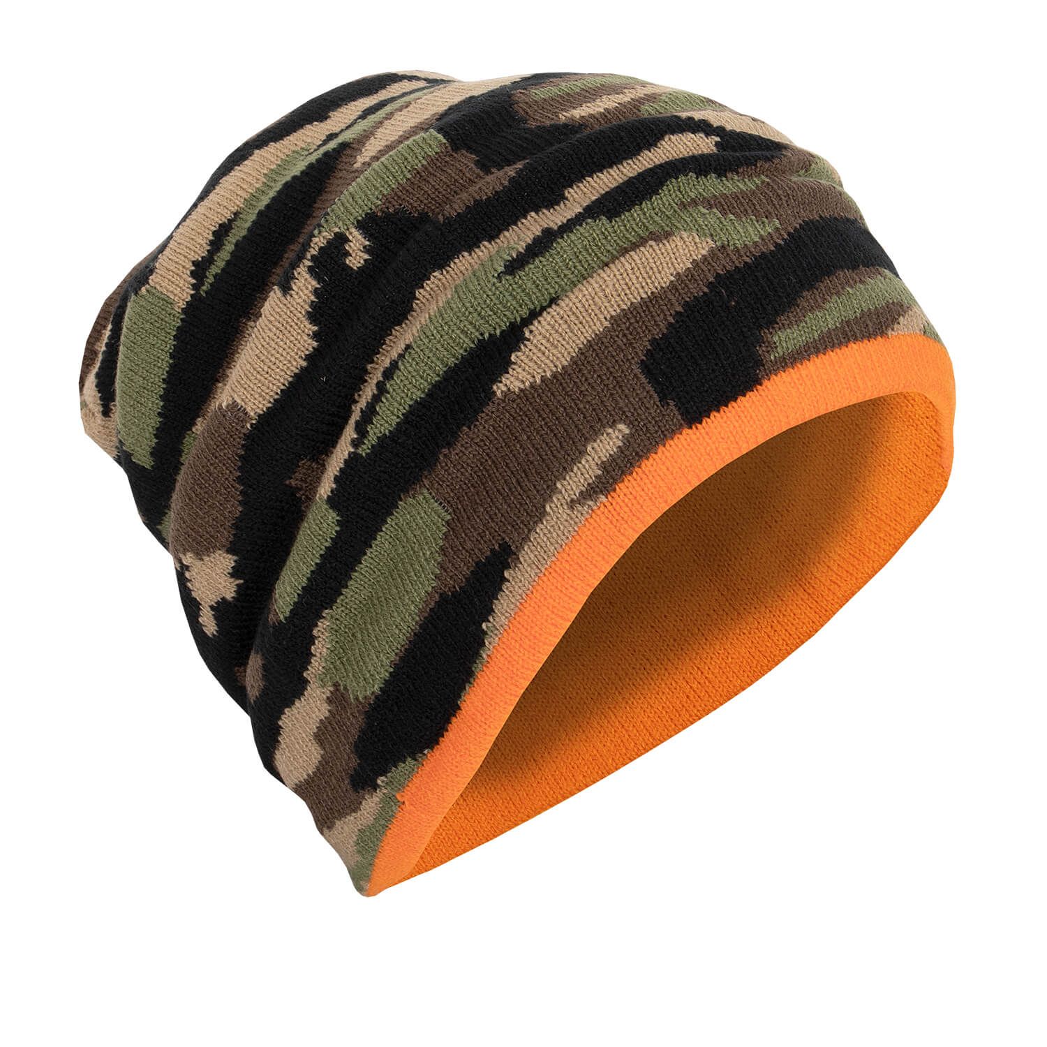 Camo Cuffed Beanie