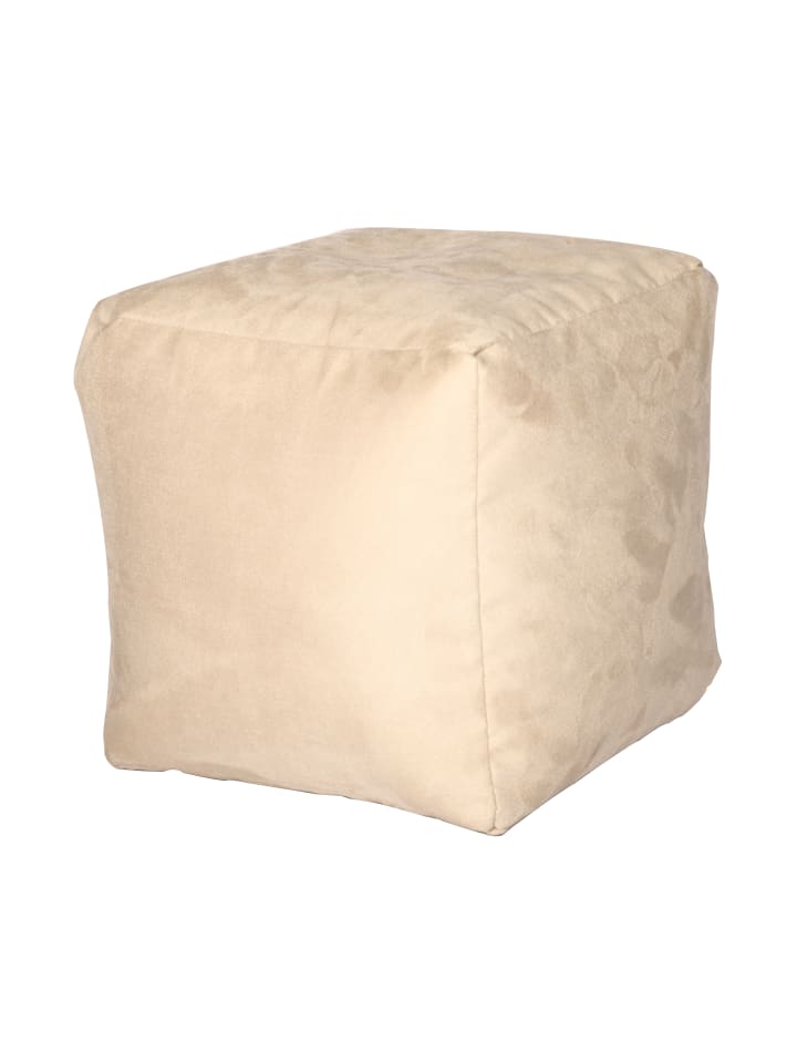Linke Licardo Sitzwürfel 40/40/40 cm in champus günstig kaufen 40 x 40 cm