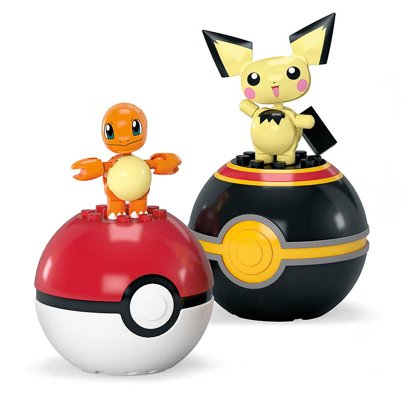 Pokemon Charmander & Pichu Mega Pokemon