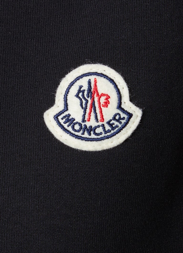 Rochie scurtă Moncler cu buzunare aplicate și logo