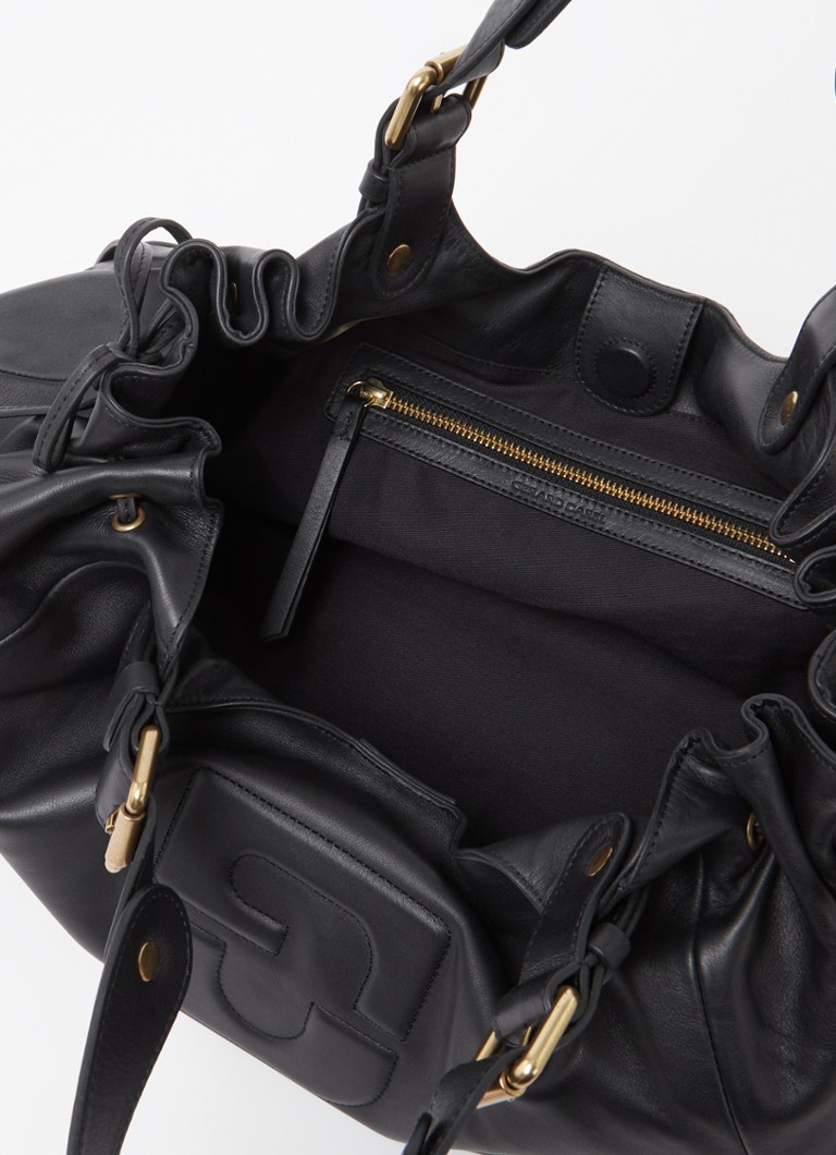 Geantă din piele Chiara de la Gerard Darel cu logo