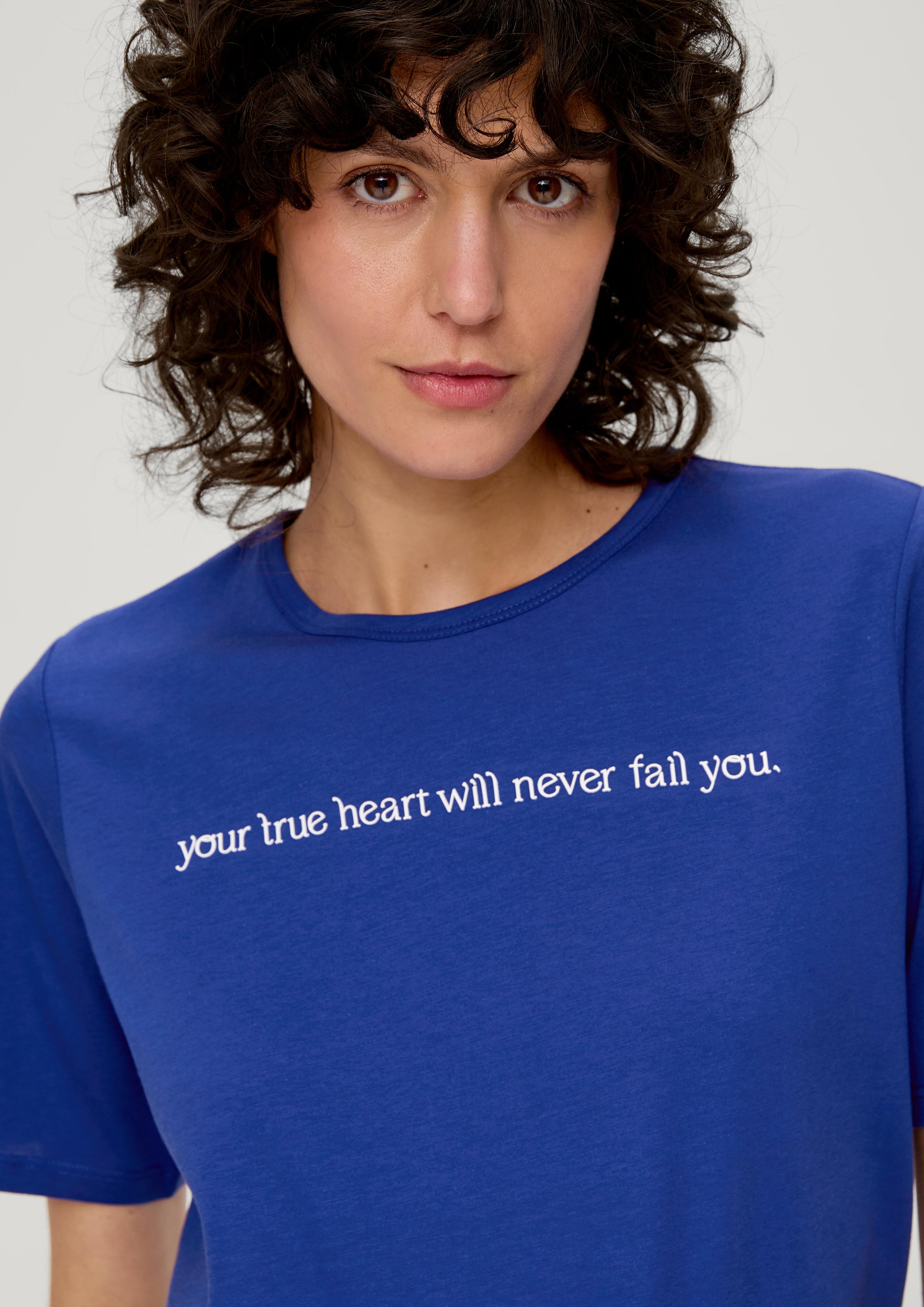 T-Shirt mit Frontprint  2132331-56D0