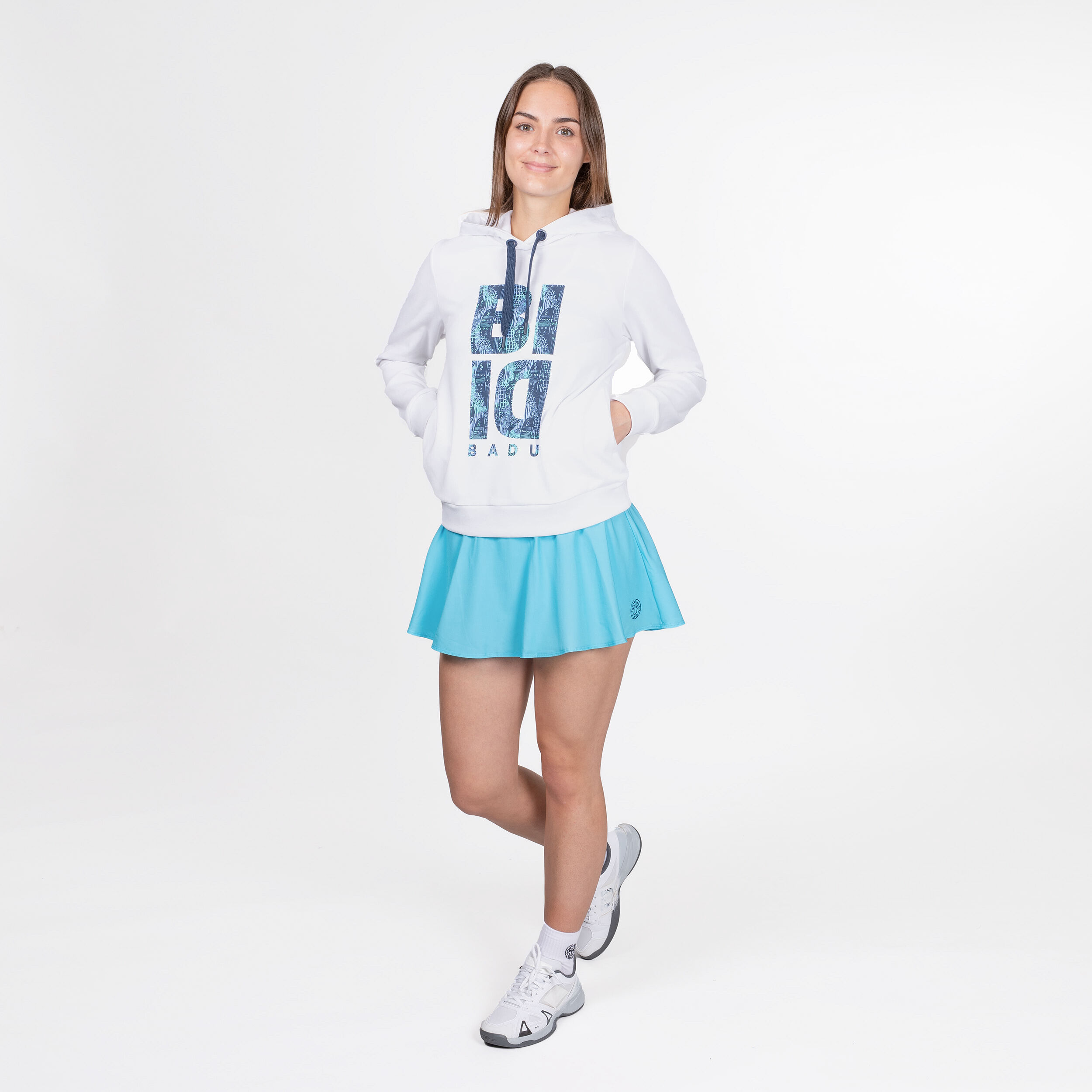 Tendai Lifestyle Hoody Damen - Weiß