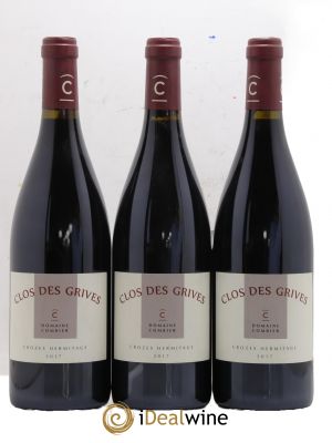 Crozes-Hermitage Clos des Grives Combier  2017 - Lot de 3 Bouteilles